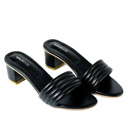 Women Formal Block Heel - 75110S - Block Heel - Walkeaze
